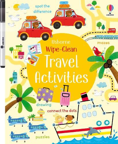 Cover image for Wipe-Clean Travel Activities