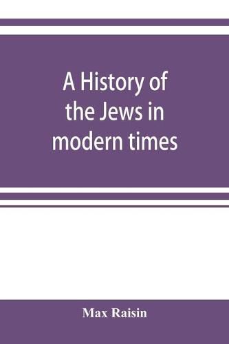 Cover image for A history of the Jews in modern times