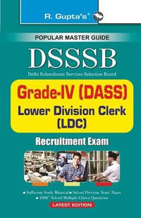 Cover image for Dsssbdass (Gr. (IV)/Steno/Ldc/Warder/Patwari Etc. Exam Guide (E)