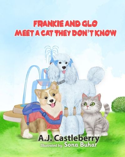 Frankie and Glo Meet a Cat They Don't Know