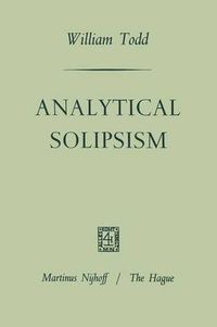 Cover image for Analytical Solipsism