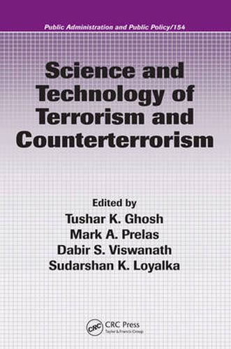 Cover image for Science and Technology of Terrorism and Counterterrorism