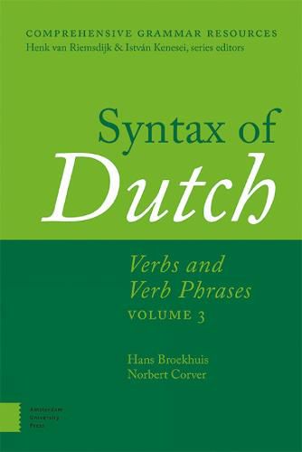 Cover image for Syntax of Dutch: Verbs and Verb Phrases. Volume 3