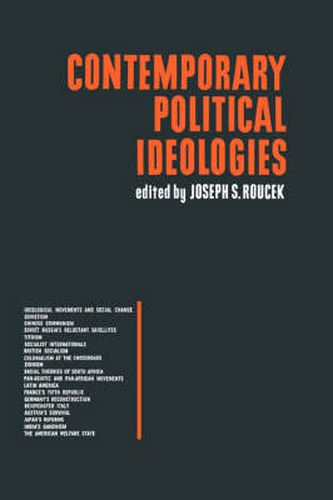 Cover image for Contemporary Political Ideologies