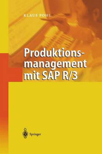 Cover image for Produktionsmanagement Mit SAP R/3