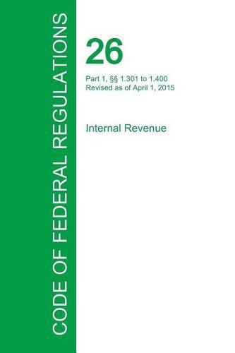 Cover image for Code of Federal Regulations Title 26, Volume 5, April 1, 2015