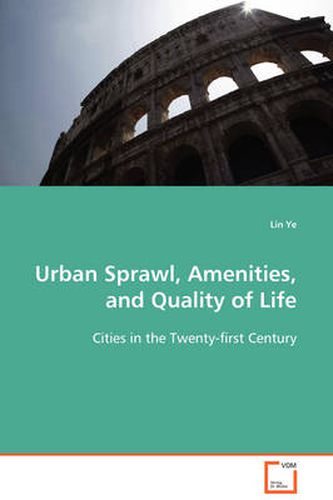 Cover image for Urban Sprawl, Amenities, and Quality of Life