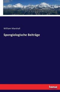 Cover image for Spongiologische Beitrage