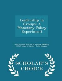 Cover image for Leadership in Groups