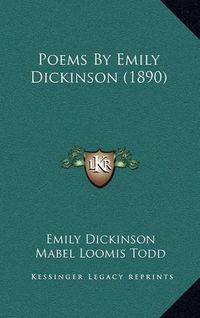 Cover image for Poems by Emily Dickinson (1890)