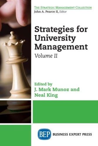Cover image for Strategies for University Management, Volume II