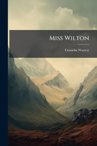 Cover image for Miss Wilton