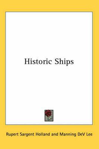 Cover image for Historic Ships