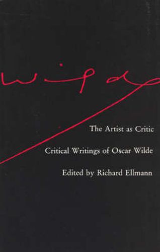 Cover image for The Artist as Critic