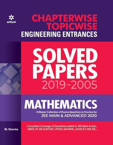 Cover image for Chapterwise Topicwise Solved Papers Mathematics for Engineering Entrances 2020