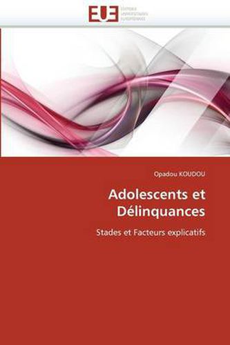 Cover image for Adolescents Et D linquances