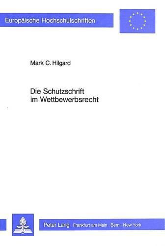 Cover image for Die Schutzschrift Im Wettbewerbsrecht