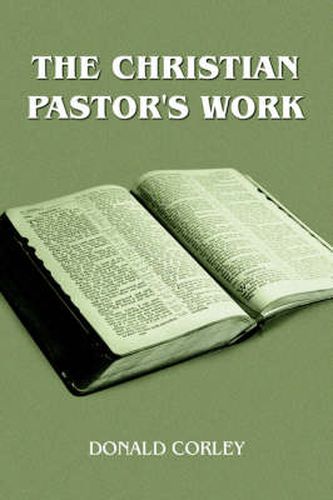 Cover image for The Christian Pastor's Work