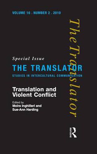 Cover image for Translation and Violent Conflict