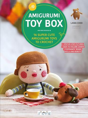 Cover image for Amigurumi Toy Box: 16 Super Cute Amigurumi Toys to Crochet