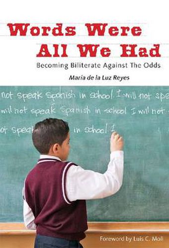 Cover image for Words Were All We Had: Becoming Biliterate Against the Odds