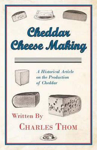 Cover image for Cheddar Cheese Making - A Historical Article on the Production of Cheddar