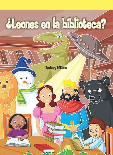 Cover image for Leones En La Bibliotec
