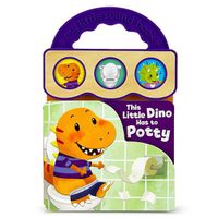 Cover image for This Little Dino Has to Potty