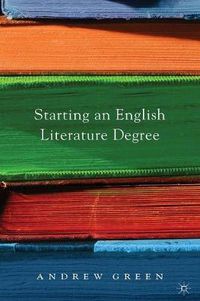 Cover image for Starting an English Literature Degree