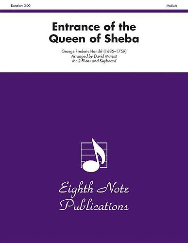 Cover image for Entrance of the Queen of Sheba