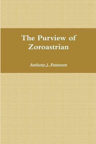 Cover image for The Purview of Zoroastrian