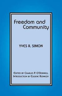 Cover image for Freedom and Community