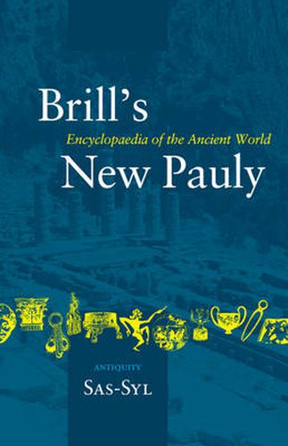 Cover image for Brill's New Pauly, Antiquity, Volume 13 (Sas-Syl)