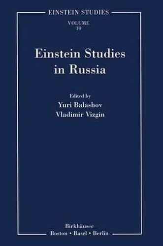 Cover image for Einstein Studies in Russia