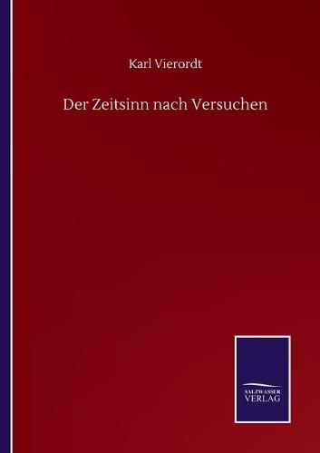 Cover image for Der Zeitsinn nach Versuchen