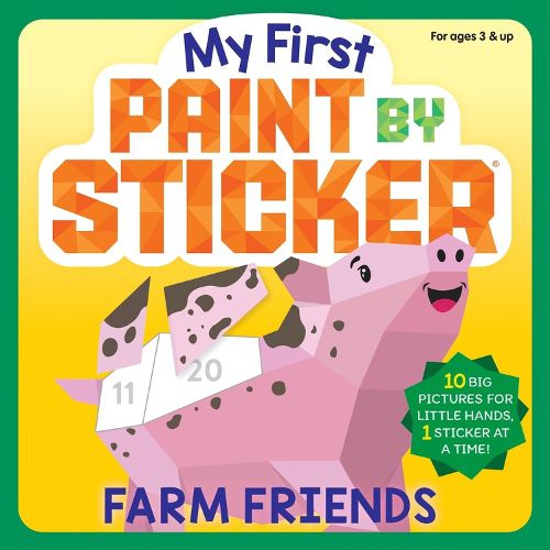 Cover image for My First Paint by Sticker: Farm Friends