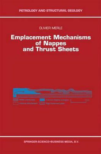 Cover image for Emplacement Mechanisms of Nappes and Thrust Sheets