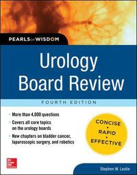 Cover image for Urology Board Review Pearls of Wisdom, Fourth Edition