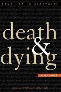 Cover image for Death and Dying: A Reader