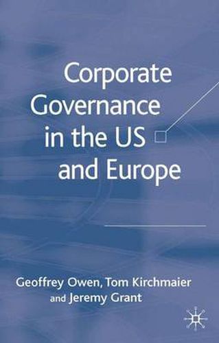 Cover image for Corporate Governance in the US and Europe: Where Are We Now?