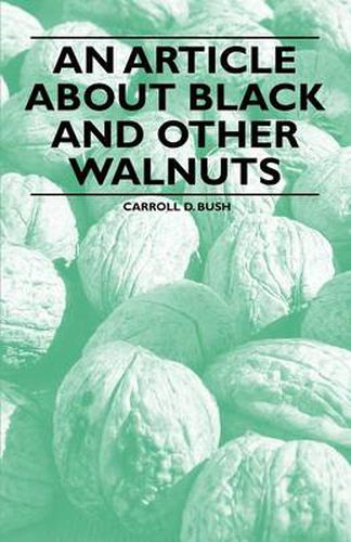 Cover image for An Article About Black and Other Walnuts