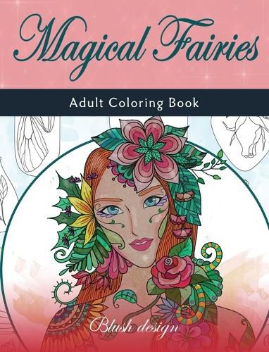 Cover image for Magical Fairies: Adult Coloring Book