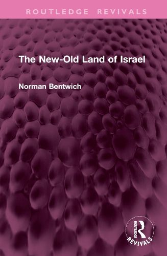 The New-Old Land of Israel