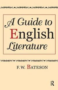 Cover image for A Guide to English Literature