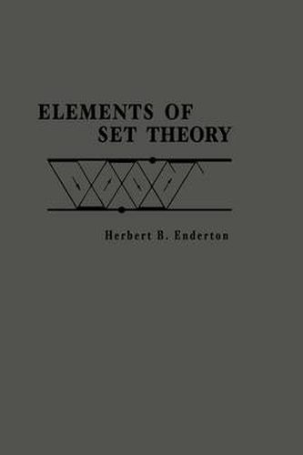 Cover image for Elements of Set Theory