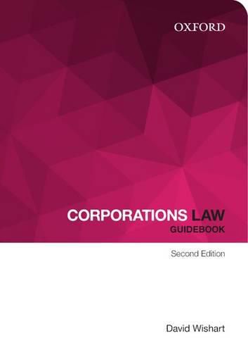 Cover image for Corporations Law Guidebook