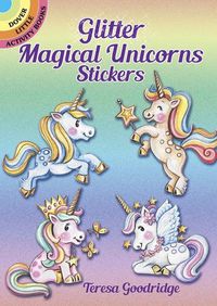 Cover image for Glitter Magical Unicorns Stickers