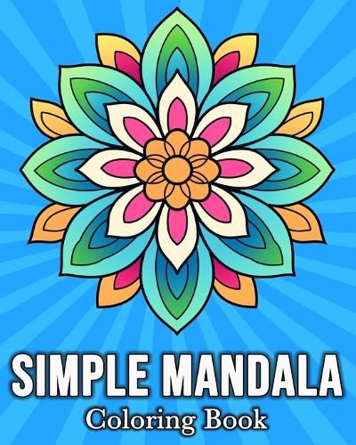 Cover image for Simple Mandala Coloring Book