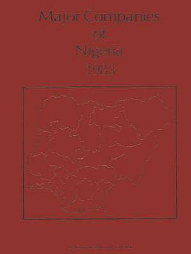 Cover image for Major Companies of Nigeria 1983