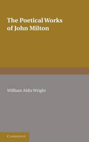 Cover image for The Poetical Works of John Milton